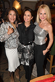 Shirley Retzer / Gitta Saxx / Sonja Kiefer   / "Christmas Charity Dinner" zugunsten der "Stiftung KinderHerz" im Lokal "Steirer am Markt" in München 29.November 2018  ©Fotos: Wolfgang Breiteneicher / Schneider Press 